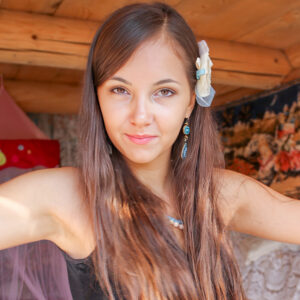 Aria · model portrait