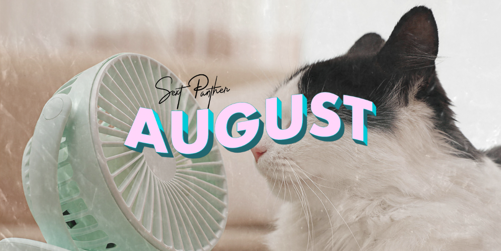 August newsletter cover · SextPanther
